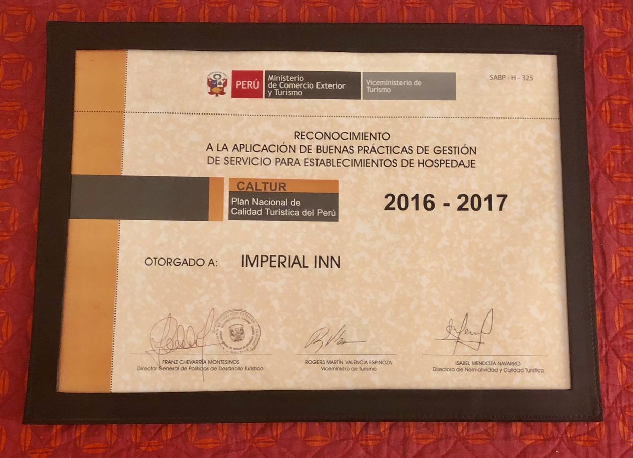Imperial Inn Hospedaje Turistico Λίμα Εξωτερικό φωτογραφία